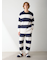 【ラッピング済み】【HOMME】ジェラート2ボーダープルオーバー＆ロングパンツセット