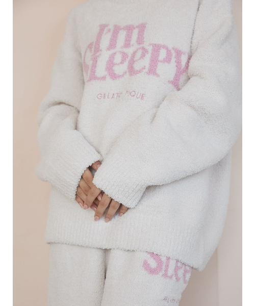 パウダースリーピーロゴジャガードプルオーバー＆ロングパンツセット