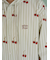 【UNISEX】チェリー柄シャツパーカ