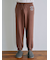 【HOMME】裏毛プリントロングパンツ