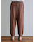 【HOMME】裏毛プリントロングパンツ