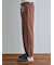 【HOMME】裏毛プリントロングパンツ