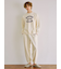 【HOMME】裏毛プリントロングパンツ