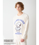【PEANUTS】【HOMME】オリジナルアート ジャガードプルオーバー