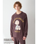 【PEANUTS】【HOMME】オリジナルアート ジャガードプルオーバー