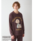 【PEANUTS】【HOMME】オリジナルアート ジャガードプルオーバー