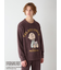 【PEANUTS】【HOMME】オリジナルアート ジャガードプルオーバー