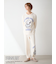 【PEANUTS】【ONLINE限定】【HOMME】オリジナルアート ジャガードプルオーバー＆ロングパンツセット