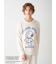 【PEANUTS】【ONLINE限定】【HOMME】オリジナルアート ジャガードプルオーバー＆ロングパンツセット