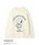 【PEANUTS】【ONLINE限定】【HOMME】オリジナルアート ジャガードプルオーバー＆ロングパンツセット