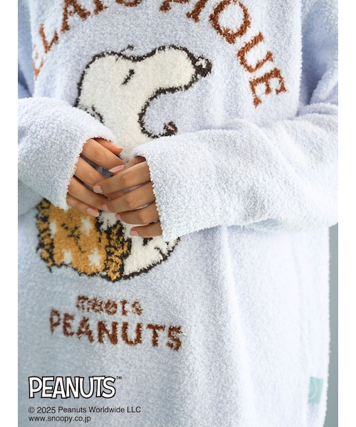 PEANUTS】オリジナルアート ジャガードプルオーバー｜ジェラートピケの