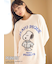 【PEANUTS】オリジナルアート ジャガードプルオーバー