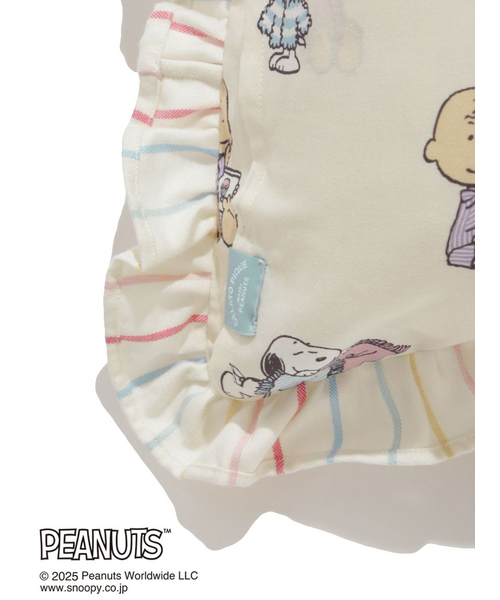 PEANUTS】オリジナルアート 総柄ロングピロー｜ジェラートピケの通販