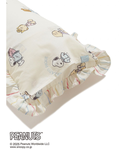 PEANUTS】オリジナルアート 総柄ロングピロー｜ジェラートピケの通販