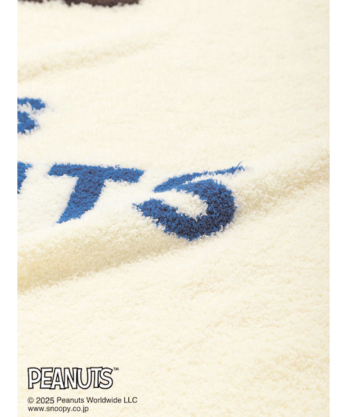 PEANUTS】オリジナルアート ジャガードマルチカバー｜ジェラートピケの
