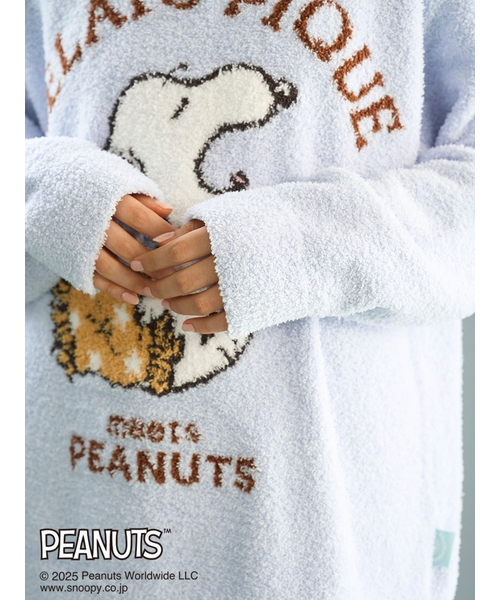 PEANUTS】【ONLINE限定】オリジナルアート ジャガードプルオーバー