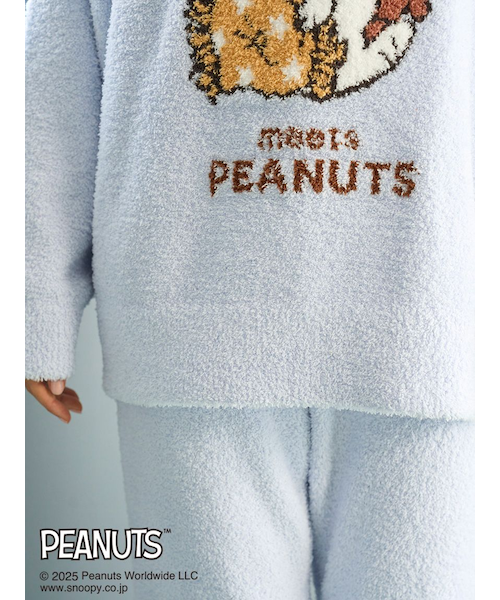 PEANUTS】【ONLINE限定】オリジナルアート ジャガードプルオーバー