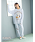 【PEANUTS】【ONLINE限定】オリジナルアート ジャガードプルオーバー＆ロングパンツセット