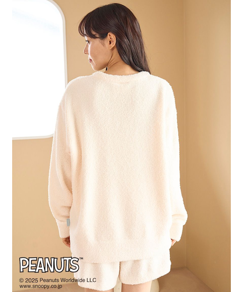 PEANUTS】【ONLINE限定】オリジナルアート ジャガードプルオーバー