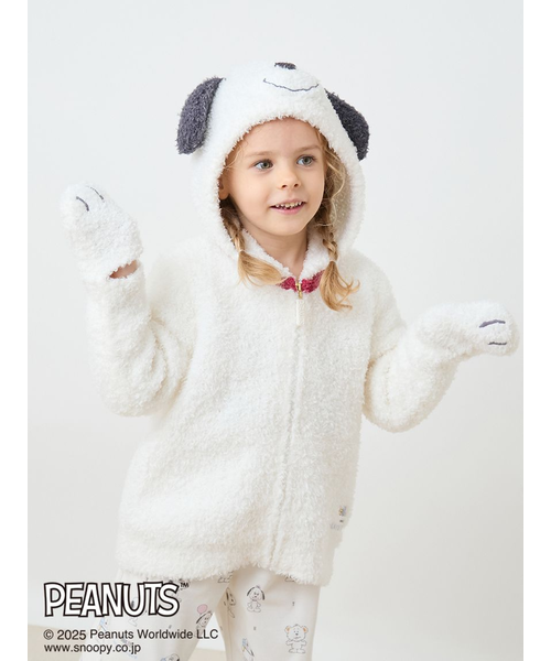 PEANUTS PUPPIES】【KIDS】スヌーピーパーカ｜ジェラートピケの通販