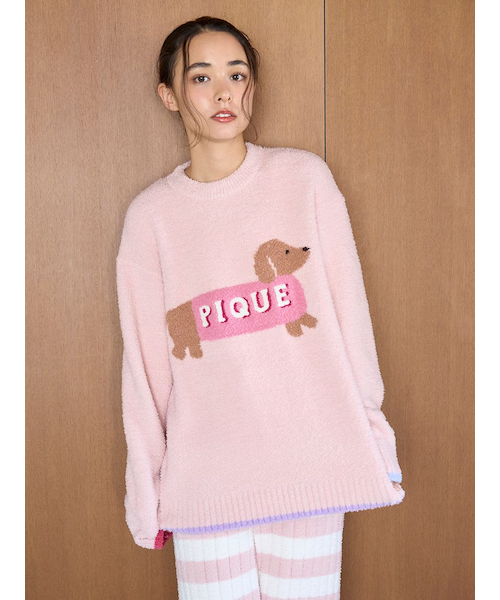 ベビモコダックスフンドジャガードプルオーバー｜ジェラートピケの通販