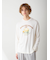 【HOMME】ベアラテワンポイントプリントロングTシャツ