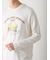 【HOMME】ベアラテワンポイントプリントロングTシャツ