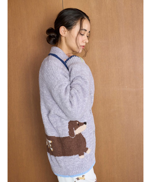 ベビモコダックスフンドジャガードカーディガン｜ジェラートピケの通販