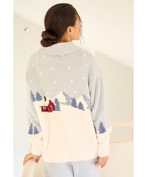 HOLIDAY】スキーベアジャガードカーディガン｜ジェラートピケの通販