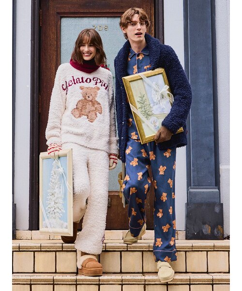 HOLIDAY】ジェラートスノーベアジャガードプルオーバー｜ジェラート