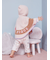 【BABY】ベビモコダックスフンドジャガードポンチョ