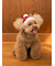 【HOLIDAY】【CAT&DOG】ベビモコサンタニットキャップ