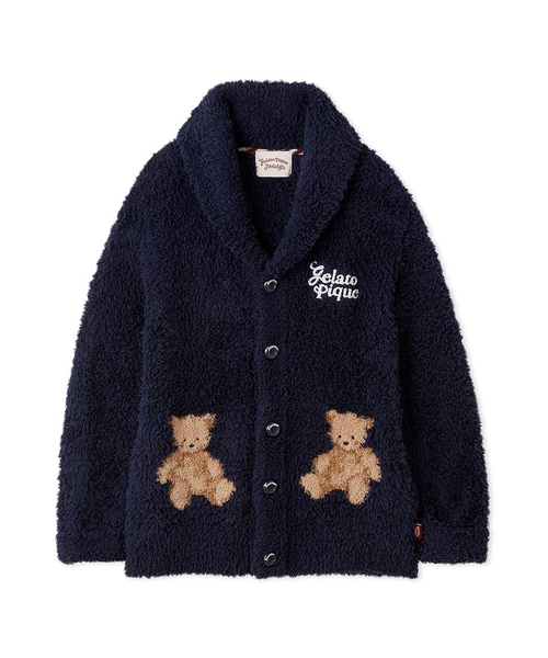 HOLIDAY】【HOMME】ジェラートスノーベアジャガードショール