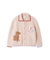 【KIDS】ベビモコダックスフンドジャガードカーディガン