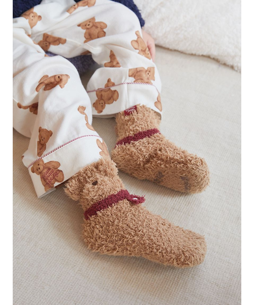 HOLIDAY】【KIDS】ベア柄ネルロングパンツ｜ジェラートピケの通販