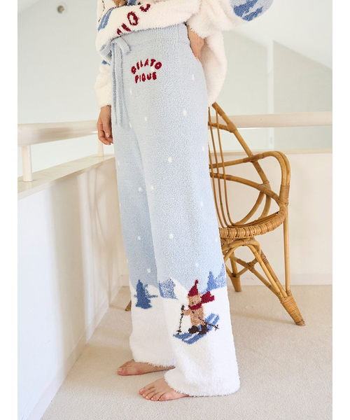 HOLIDAY】スキーベアジャガードロングパンツ｜ジェラートピケの通販