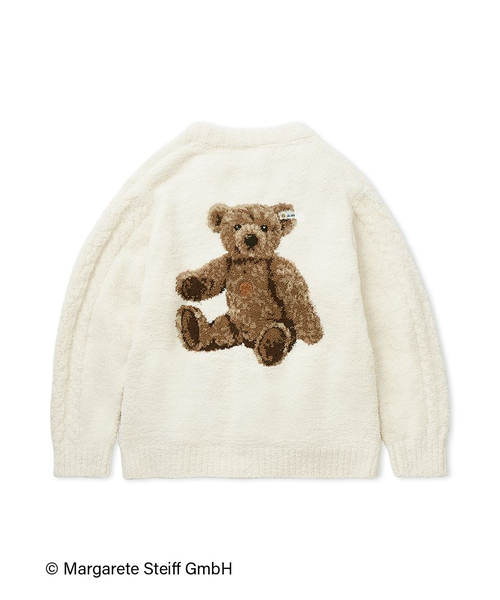 Steiff】【UNISEX】パウダージャガードカーディガン｜ジェラートピケの