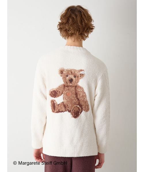 Steiff】【UNISEX】パウダージャガードカーディガン｜ジェラートピケの