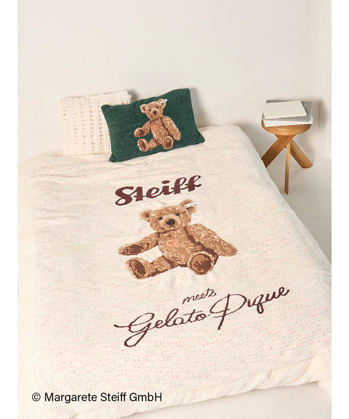 Sleep】【Steiff】 ジャガードマルチカバー｜ジェラートピケの通販