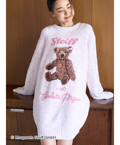 Steiff】パウダーネップジャガードワンピース｜ジェラートピケの通販