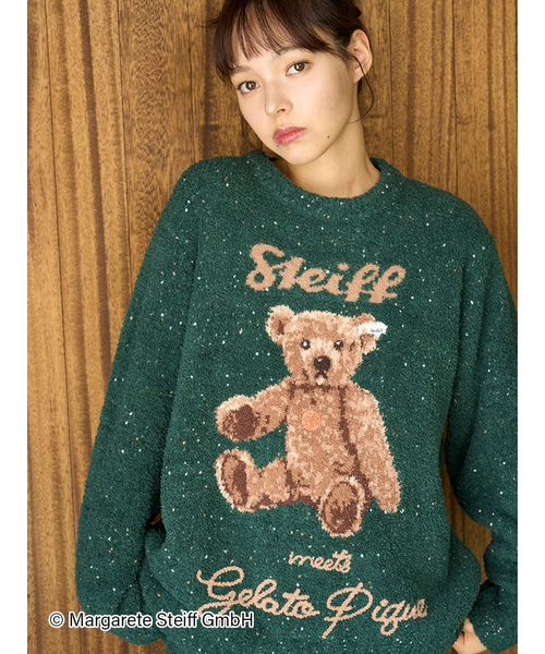 Steiff】パウダーネップジャガードプルオーバー｜ジェラートピケの通販