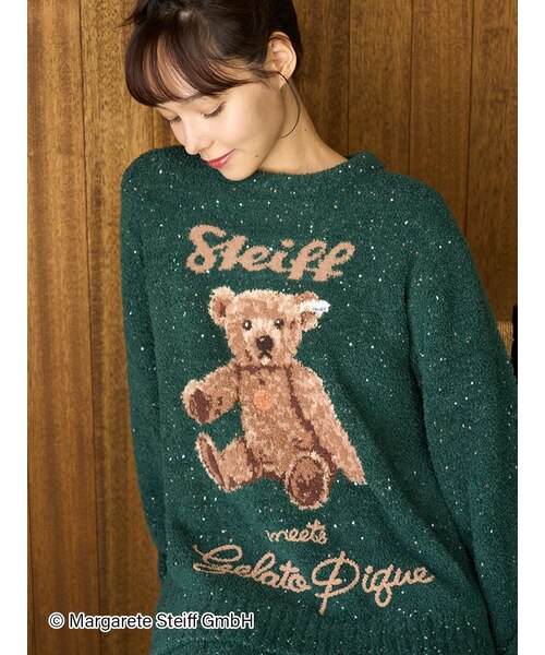 Steiff】パウダーネップジャガードプルオーバー｜ジェラートピケの通販