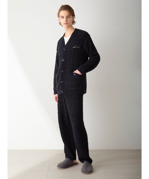 JOEL ROBUCHON】【HOMME】ツイードモコカーディガン｜ジェラートピケの