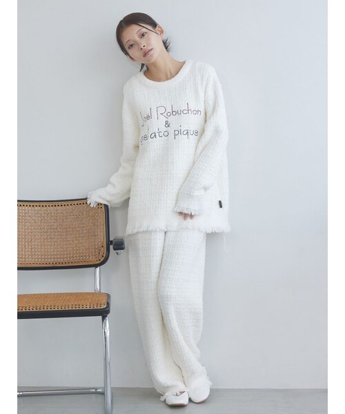 JOEL ROBUCHON】ツイードモコロングパンツ｜ジェラートピケの通販