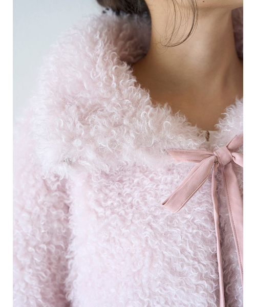 プードルボアカーディガン｜ジェラートピケの通販｜&mall（アンド