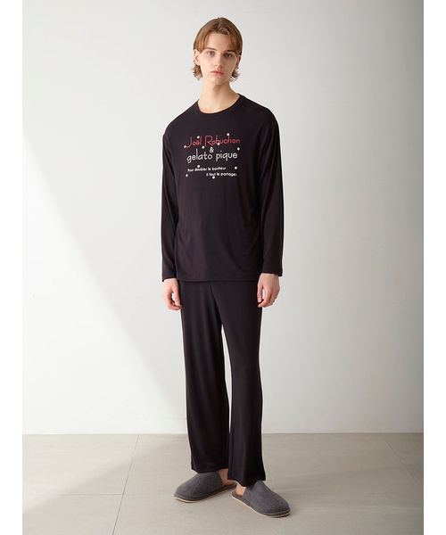 JOEL ROBUCHON】【HOMME】ドットワンポイントロングパンツ｜ジェラート