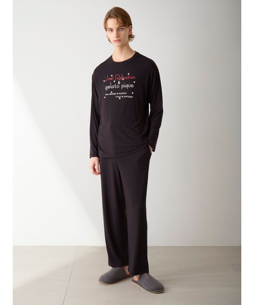 JOEL ROBUCHON】【HOMME】ドットワンポイントロングパンツ｜ジェラート