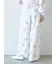 プードル柄ロングパンツ