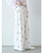 プードル柄ロングパンツ