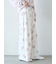 プードル柄ロングパンツ